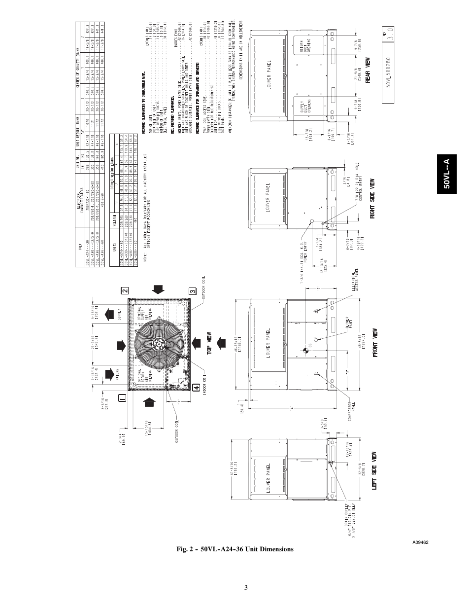 Carrier 50VL---A User Manual | Page 3 / 30