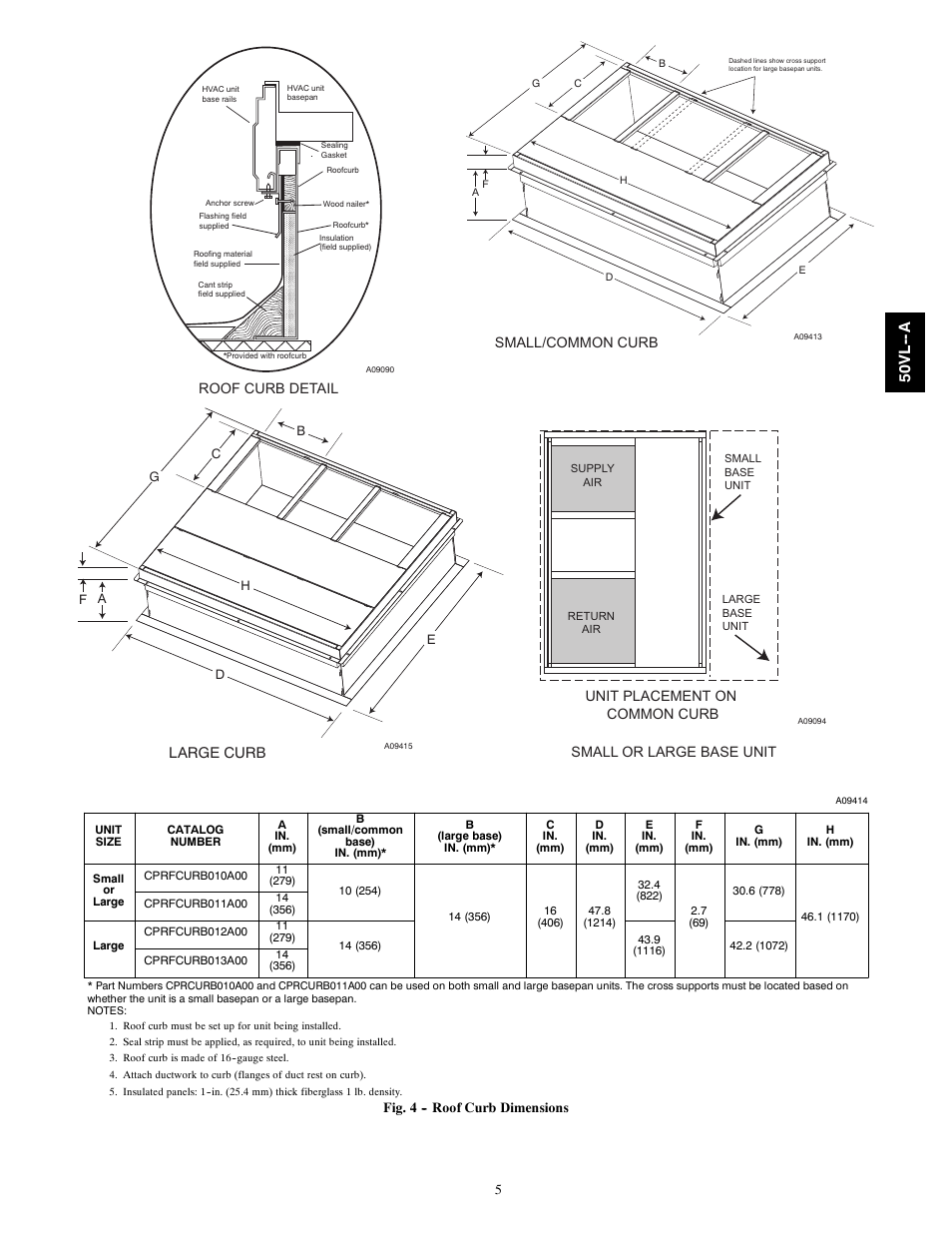 50v l -- a | Carrier 50VL---A User Manual | Page 5 / 30
