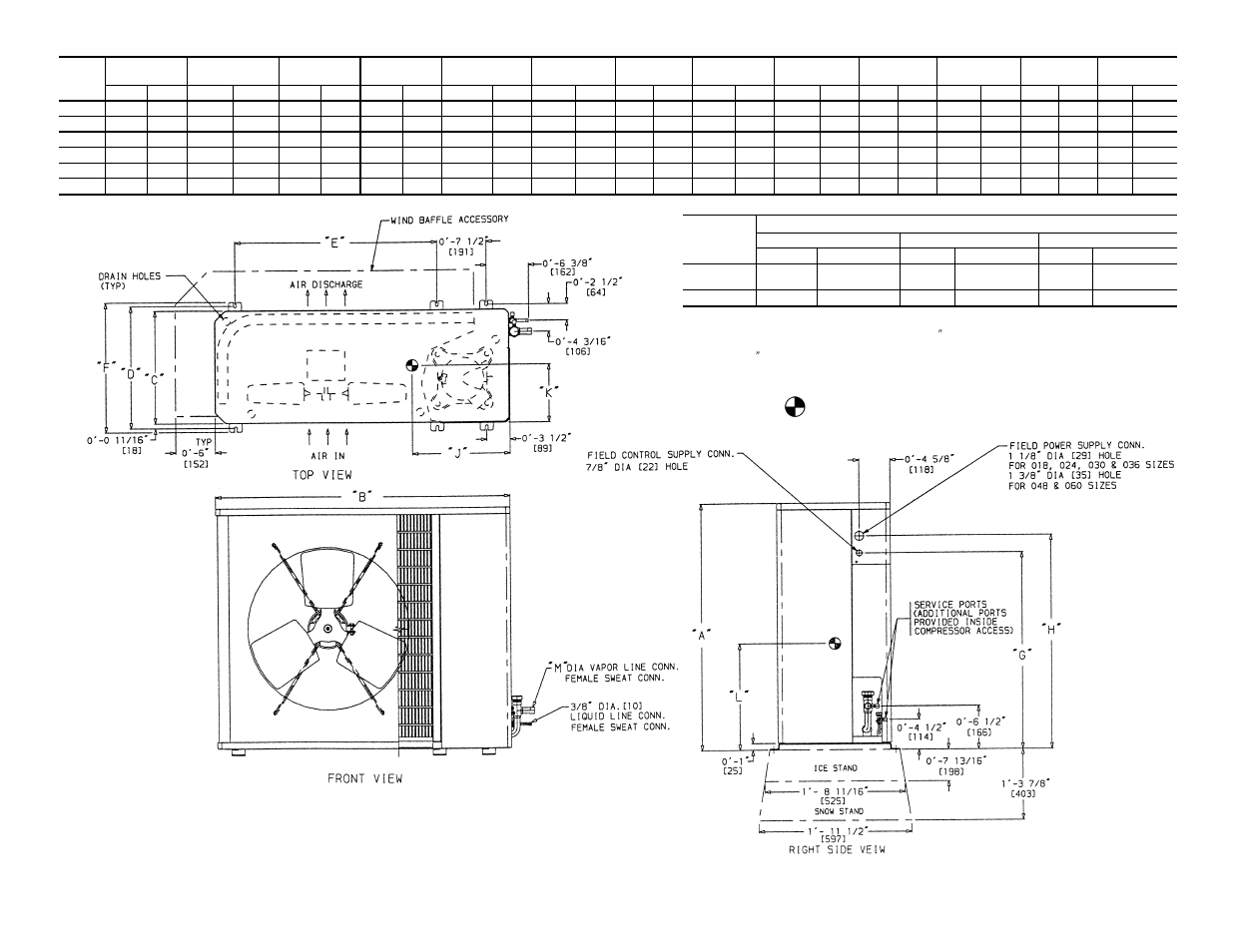 Carrier LIGHT COMMERCIAL CONDENSING UNITS 38HDL018-060 User Manual | Page 2 / 12