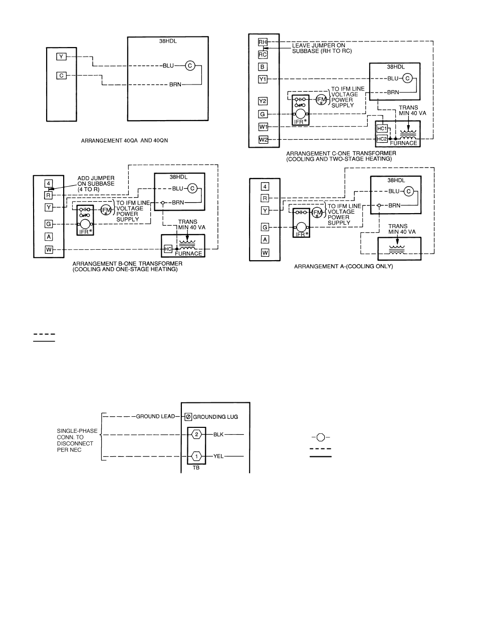 Carrier LIGHT COMMERCIAL CONDENSING UNITS 38HDL018-060 User Manual | Page 6 / 12