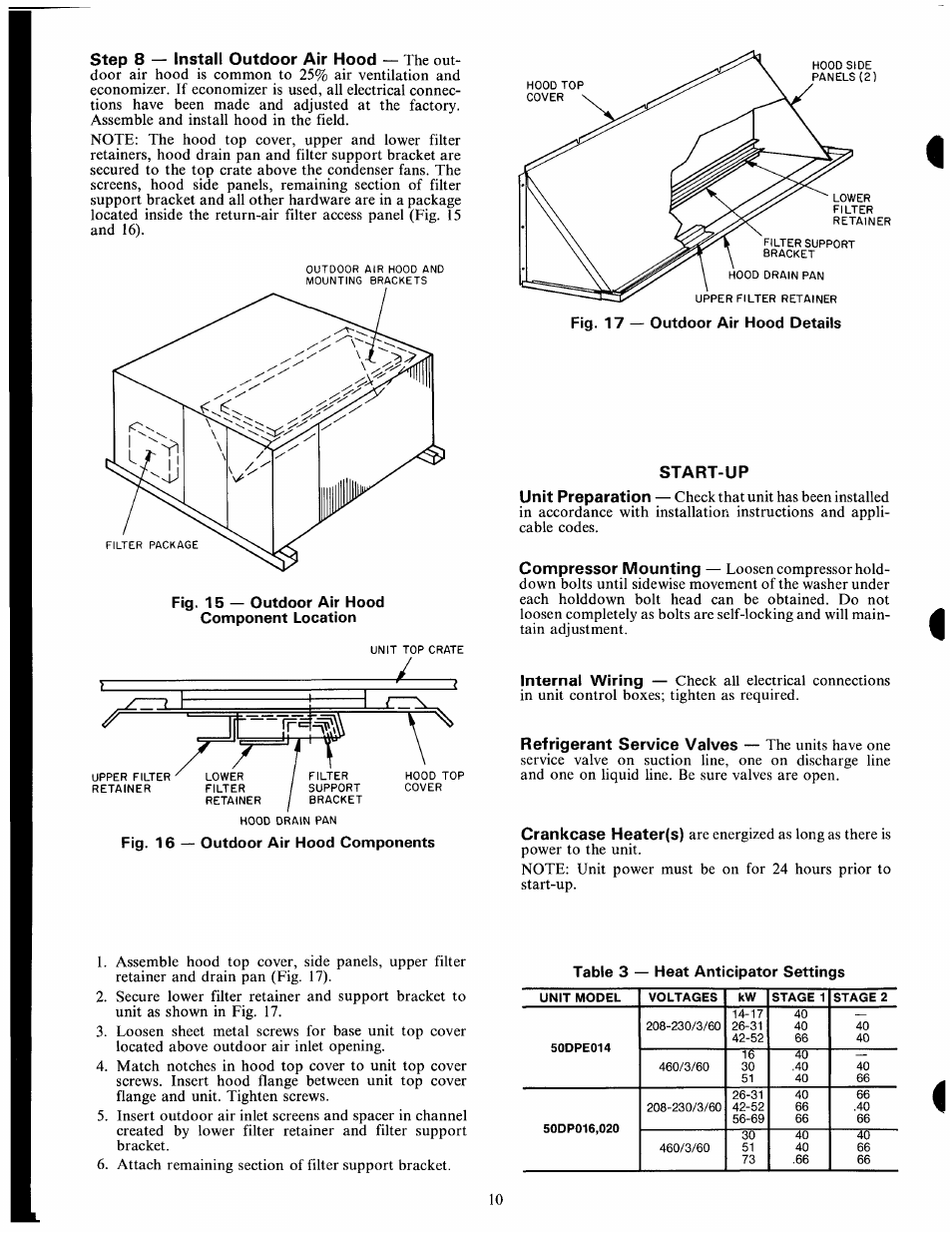 Carrier 50DPE014 User Manual | Page 10 / 16
