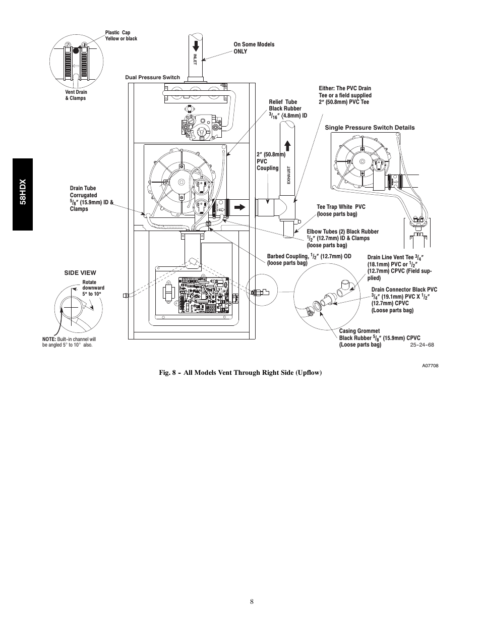 58h d x | Carrier 58HDX User Manual | Page 8 / 22