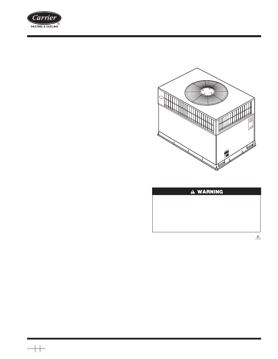 Carrier 50JS User Manual | 28 pages