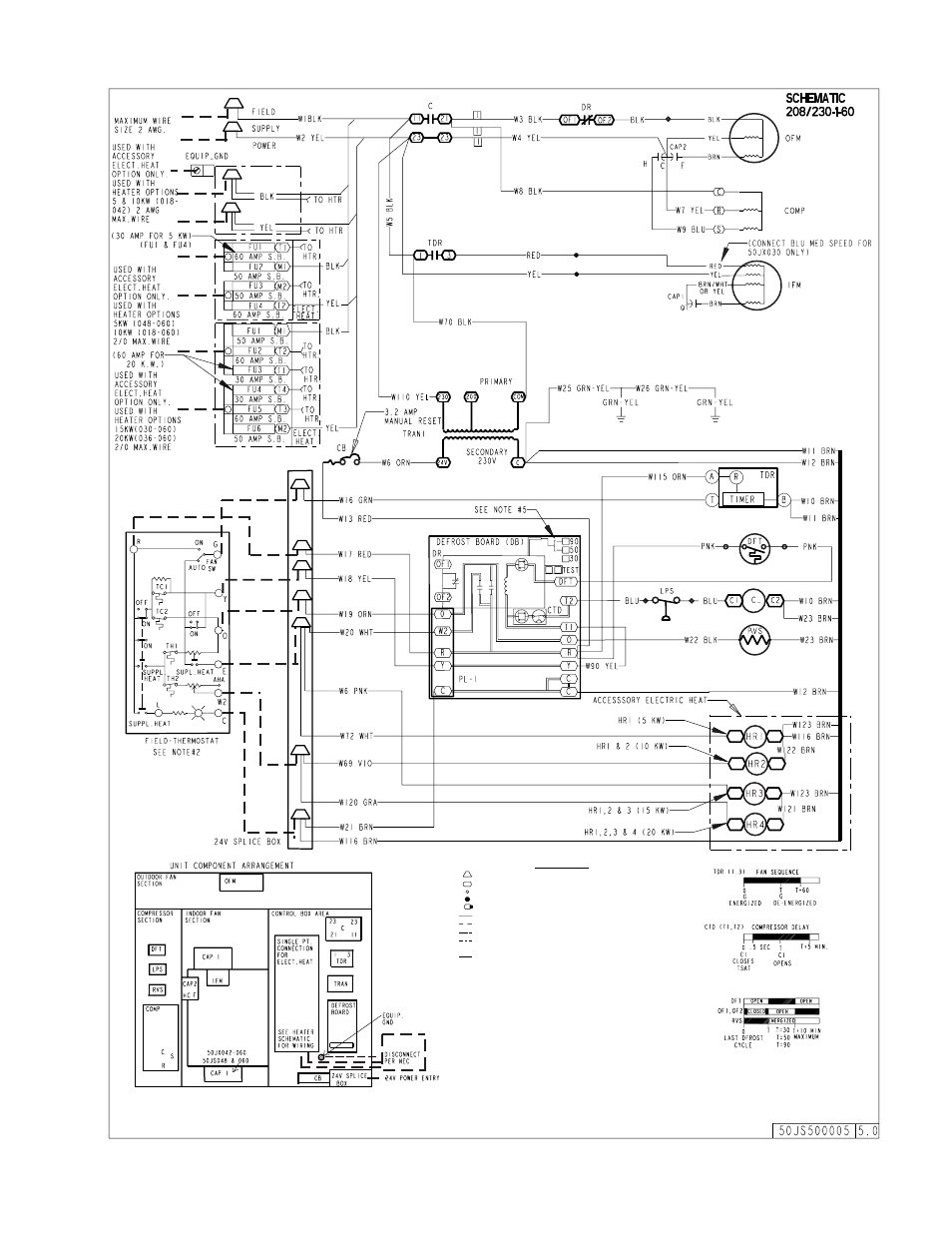Legend, Fig. 12—wiring schematics | Carrier 50JS User Manual | Page 9 / 28