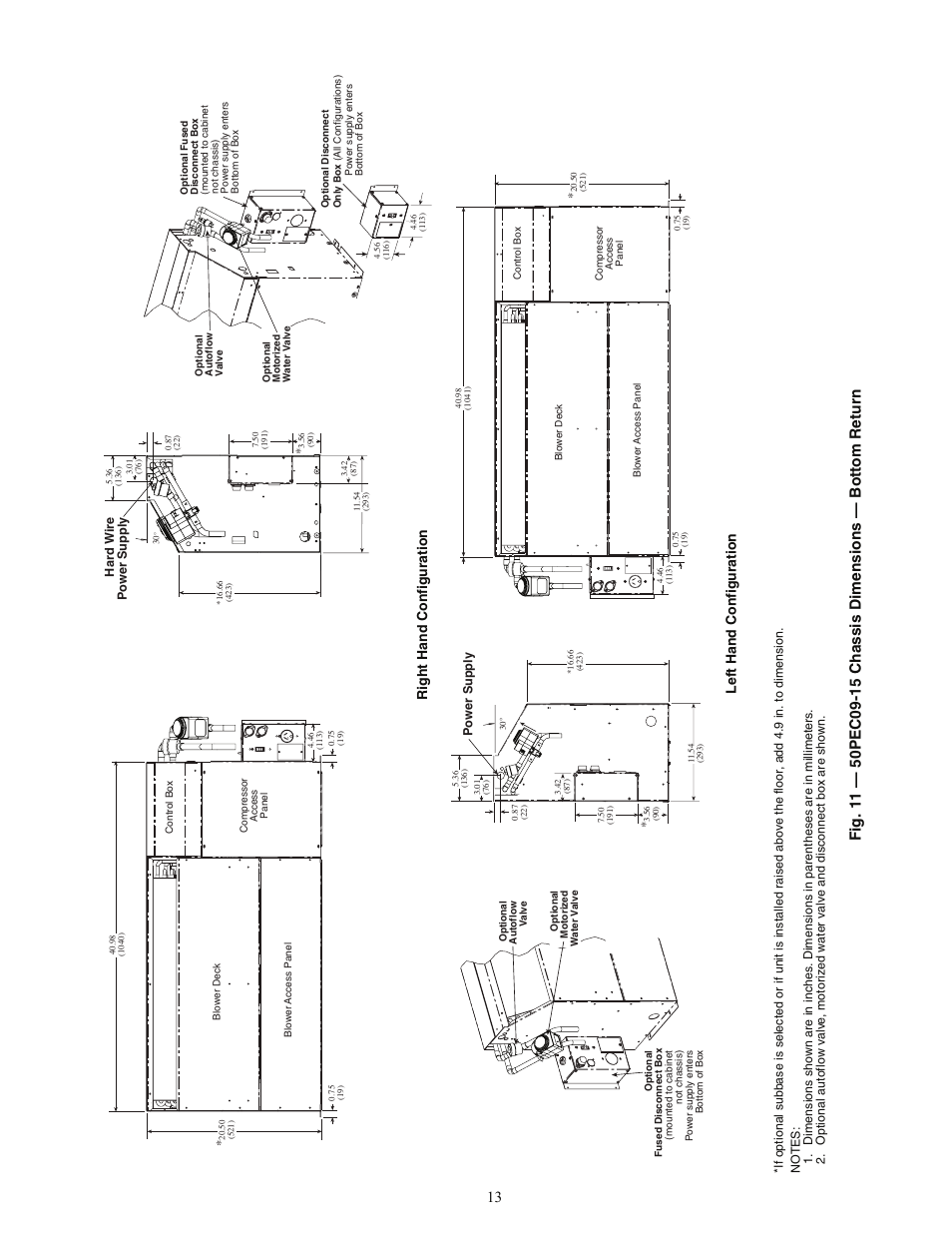 Carrier AQUAZONE 50PEC09-18 User Manual | Page 13 / 60