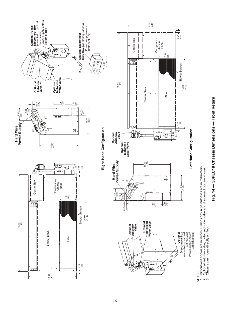 Carrier AQUAZONE 50PEC09-18 User Manual | Page 16 / 60