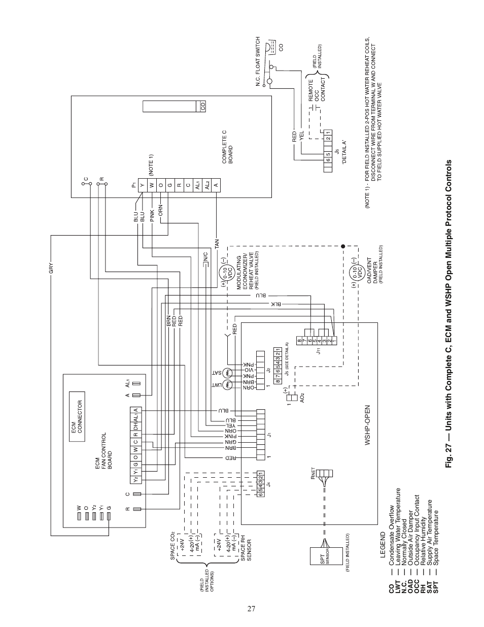 Carrier AQUAZONE 50PEC09-18 User Manual | Page 27 / 60
