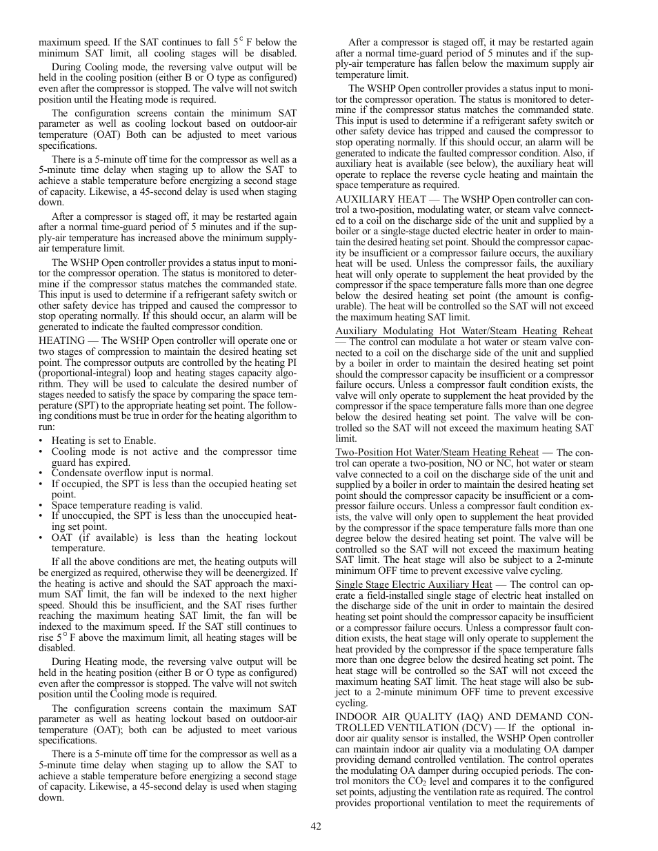 Carrier AQUAZONE 50PEC09-18 User Manual | Page 42 / 60