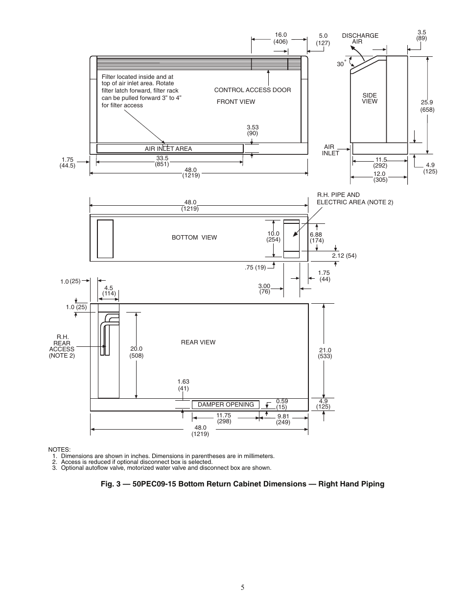 Carrier AQUAZONE 50PEC09-18 User Manual | Page 5 / 60
