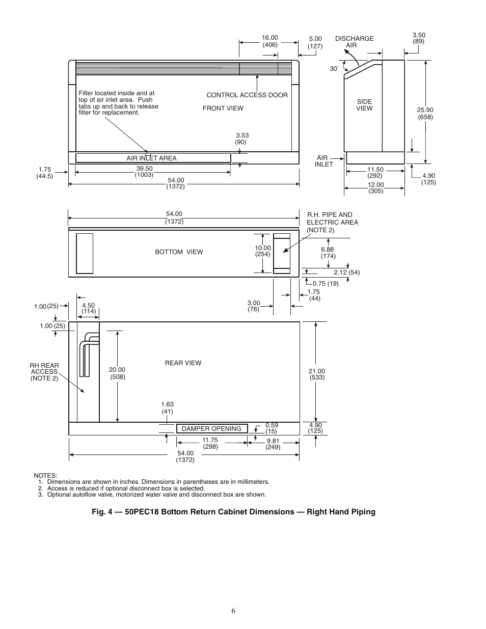 Carrier AQUAZONE 50PEC09-18 User Manual | Page 6 / 60