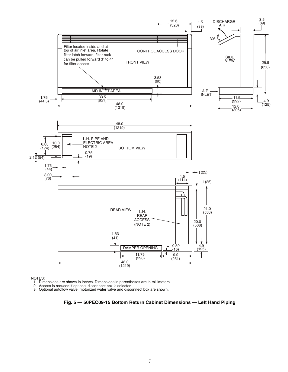 Carrier AQUAZONE 50PEC09-18 User Manual | Page 7 / 60