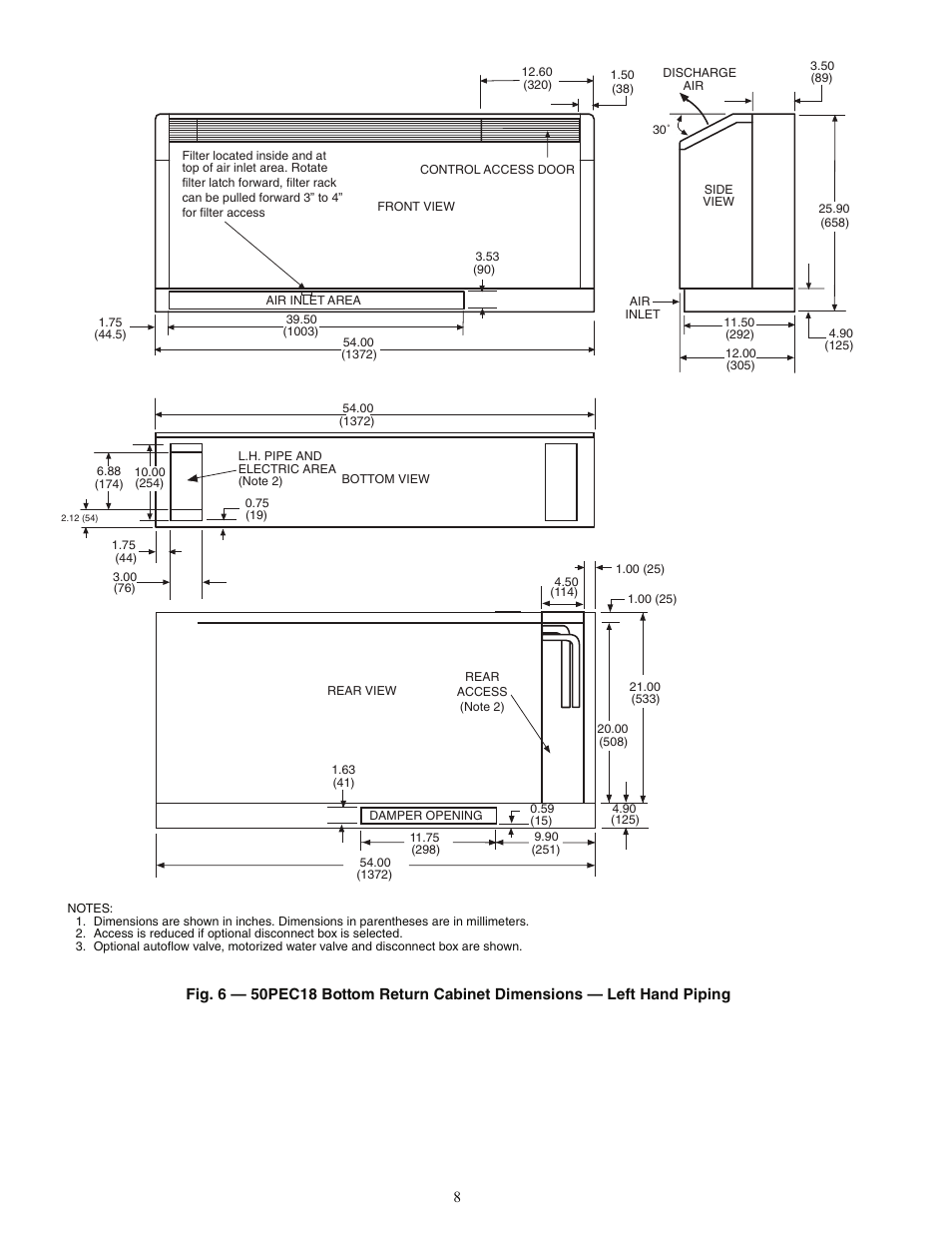 Carrier AQUAZONE 50PEC09-18 User Manual | Page 8 / 60