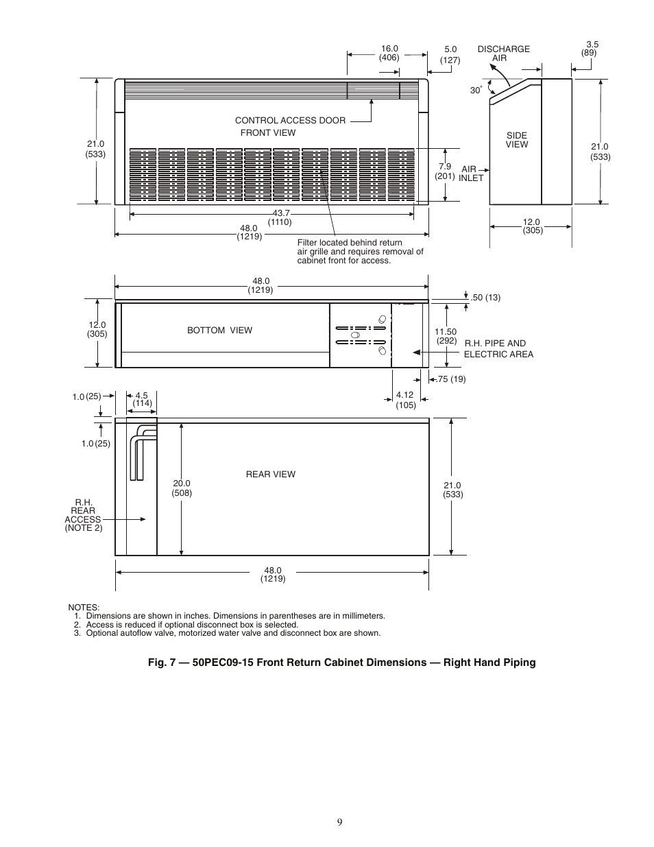 Carrier AQUAZONE 50PEC09-18 User Manual | Page 9 / 60