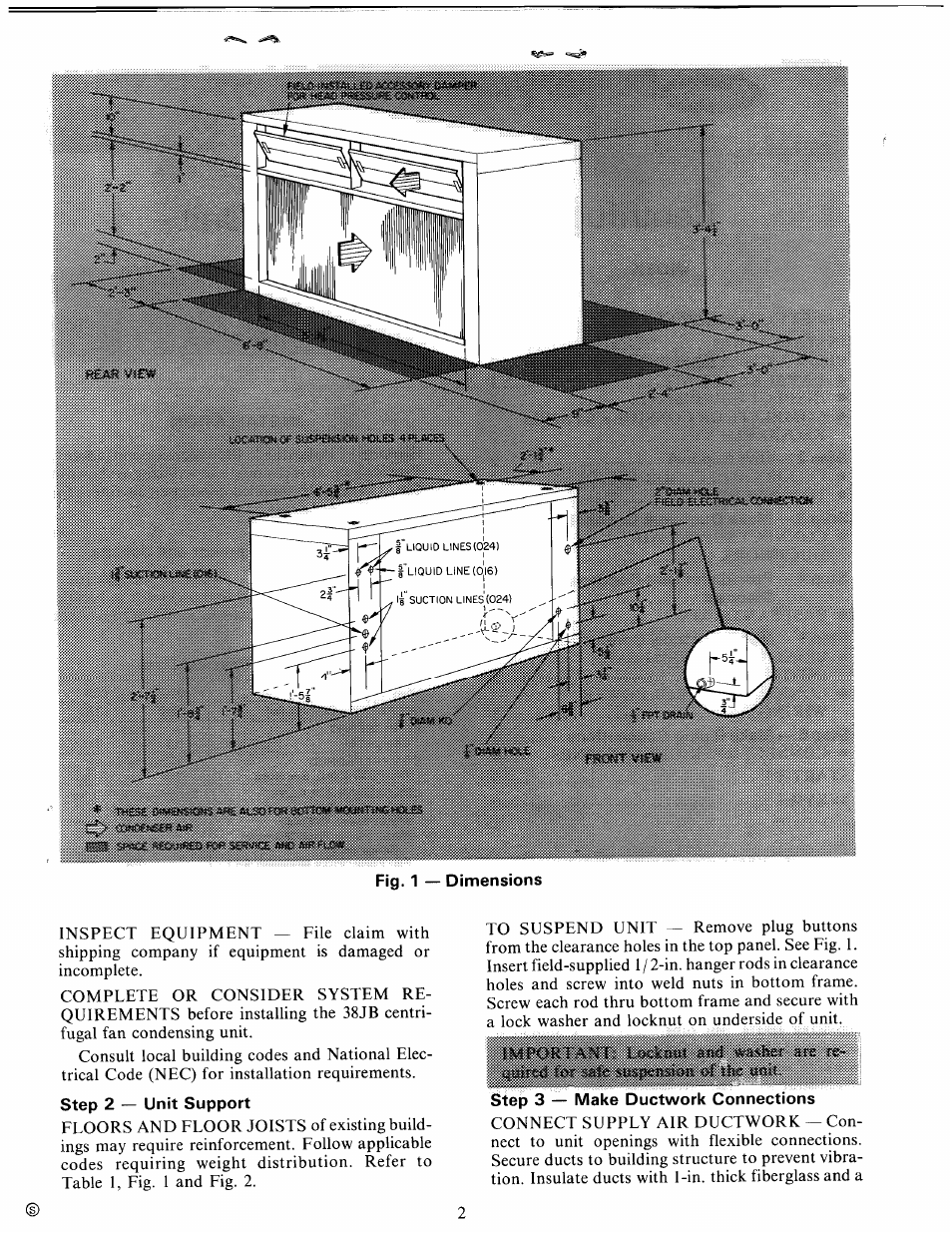 Carrier 38JB User Manual | Page 2 / 6