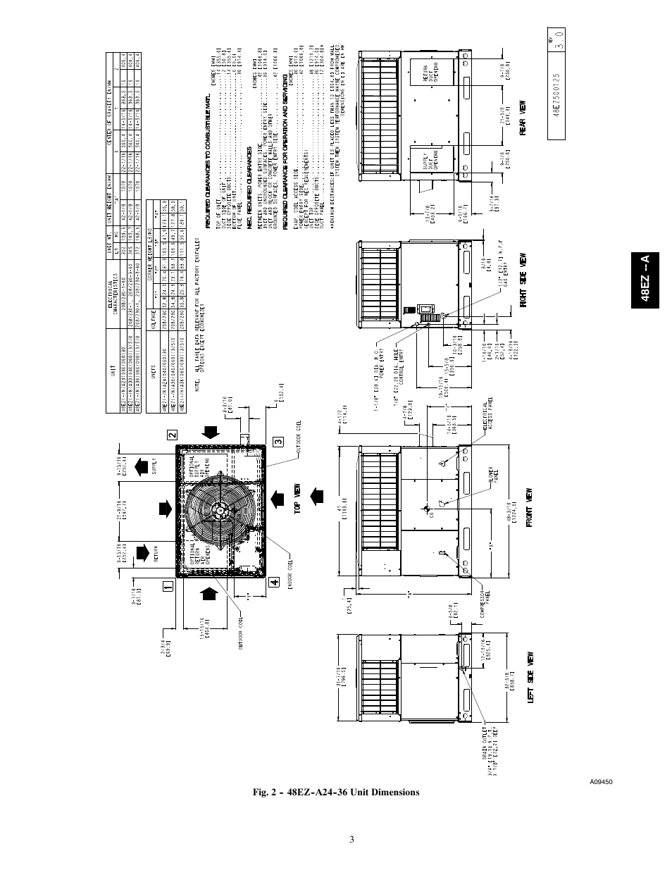 Carrier 48EZ(N)-A User Manual | Page 3 / 41