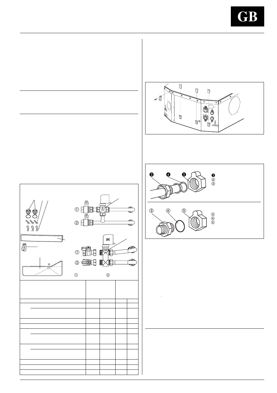 42 gw, Motorized valve and control, Mod. 42gw | Carrier 42GW User Manual | Page 10 / 18