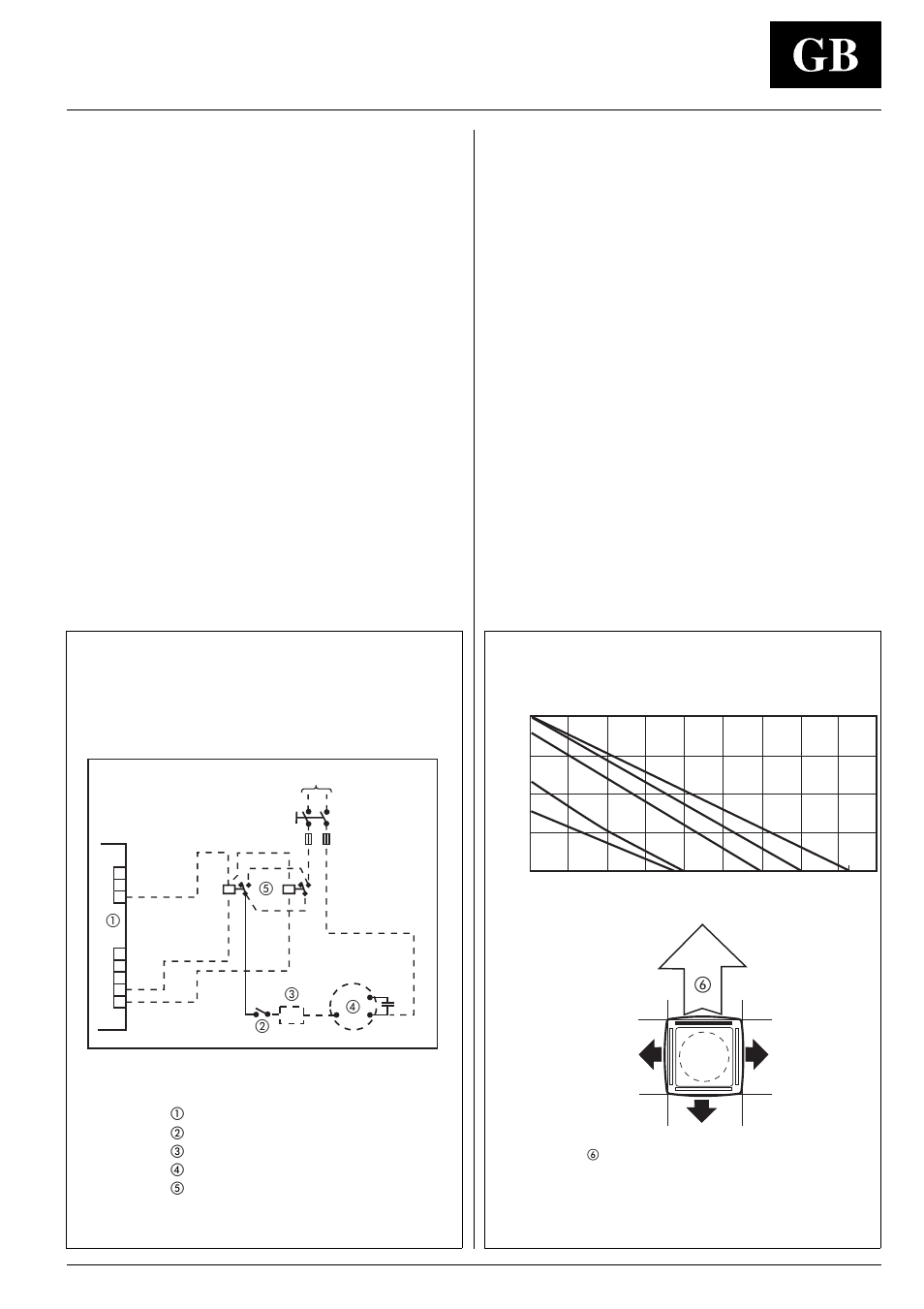 42 gw, Fresh air renewal, Conditioned air supply to an adjacent room | Winter operation diagram with fresh air intake, Gb - 15 | Carrier 42GW User Manual | Page 16 / 18