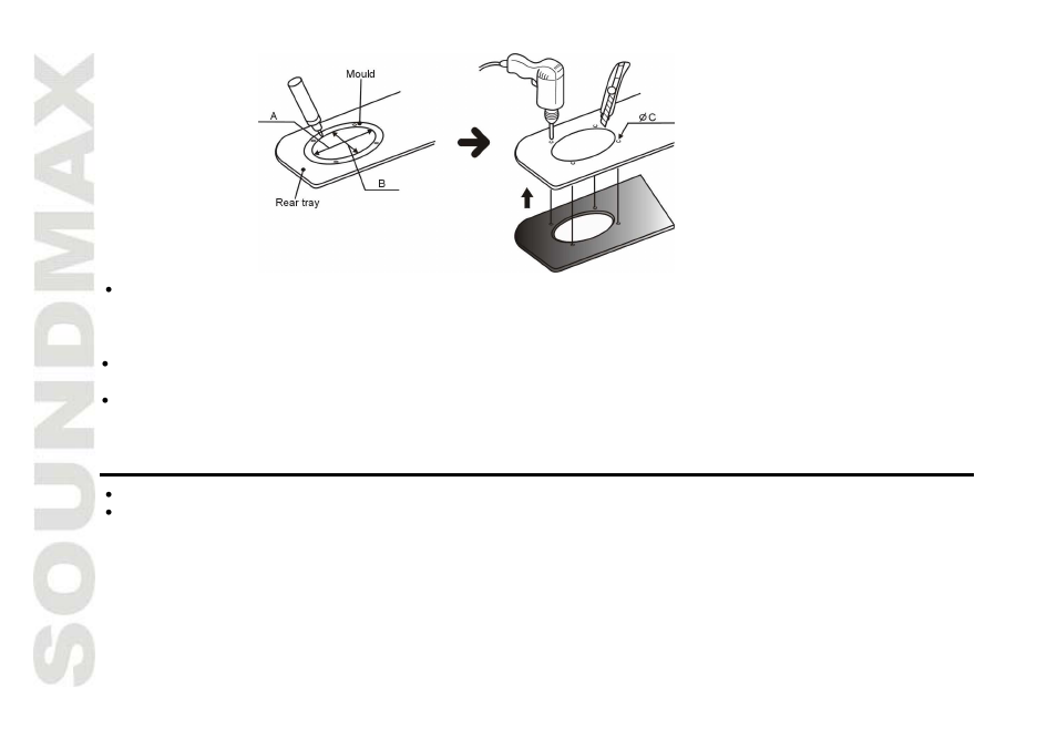 Securing the speakers | SoundMax SM-CSM603 User Manual | Page 4 / 13