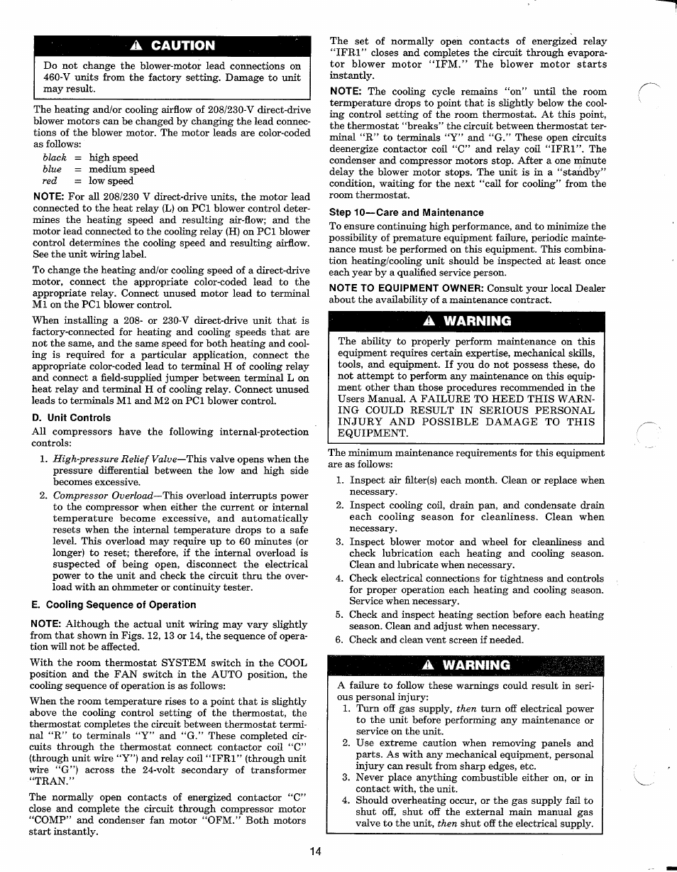 Carrier 48N User Manual | Page 14 / 24