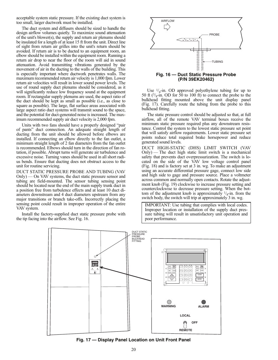 Carrier OMNIZONE 50BV020-064 User Manual | Page 20 / 68