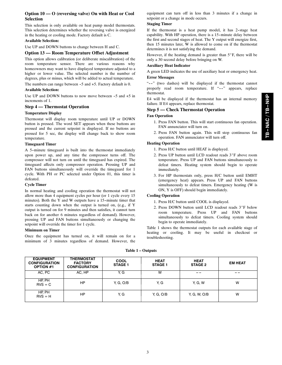 Carrier TB-NAC User Manual | Page 3 / 6