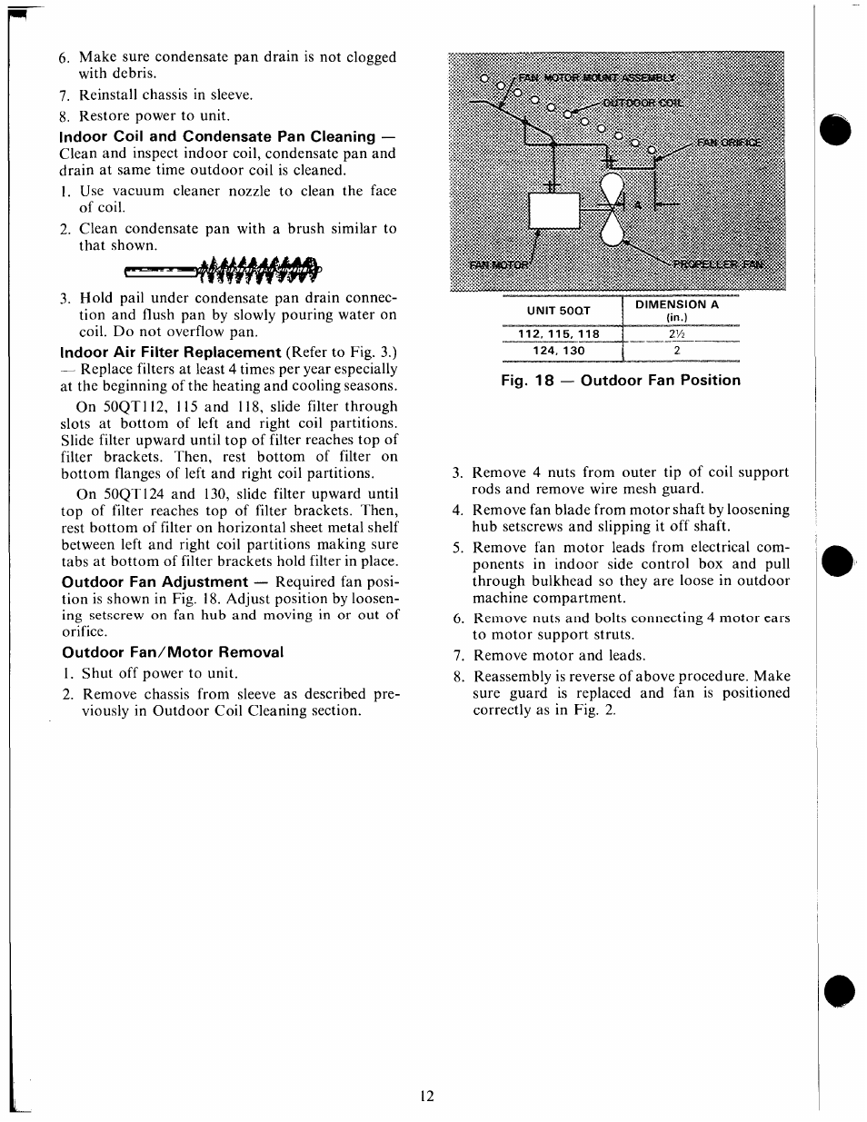 Carrier 50QT User Manual | Page 12 / 14