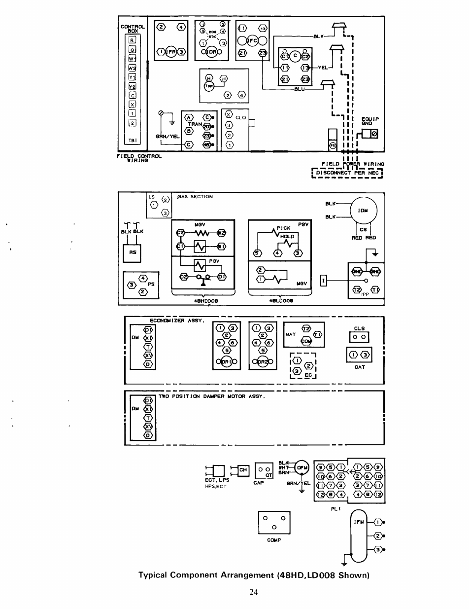 Cixd, L®fj, I><d<]x^<l | 0^j)d | Carrier 48HDT User Manual | Page 24 / 26