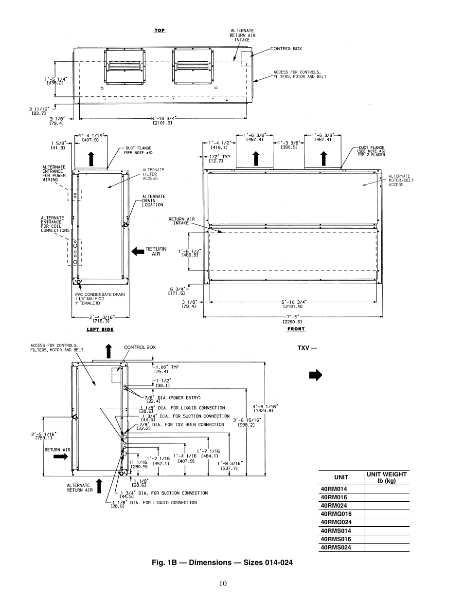 Carrier 40RMS008-034 User Manual | Page 10 / 48