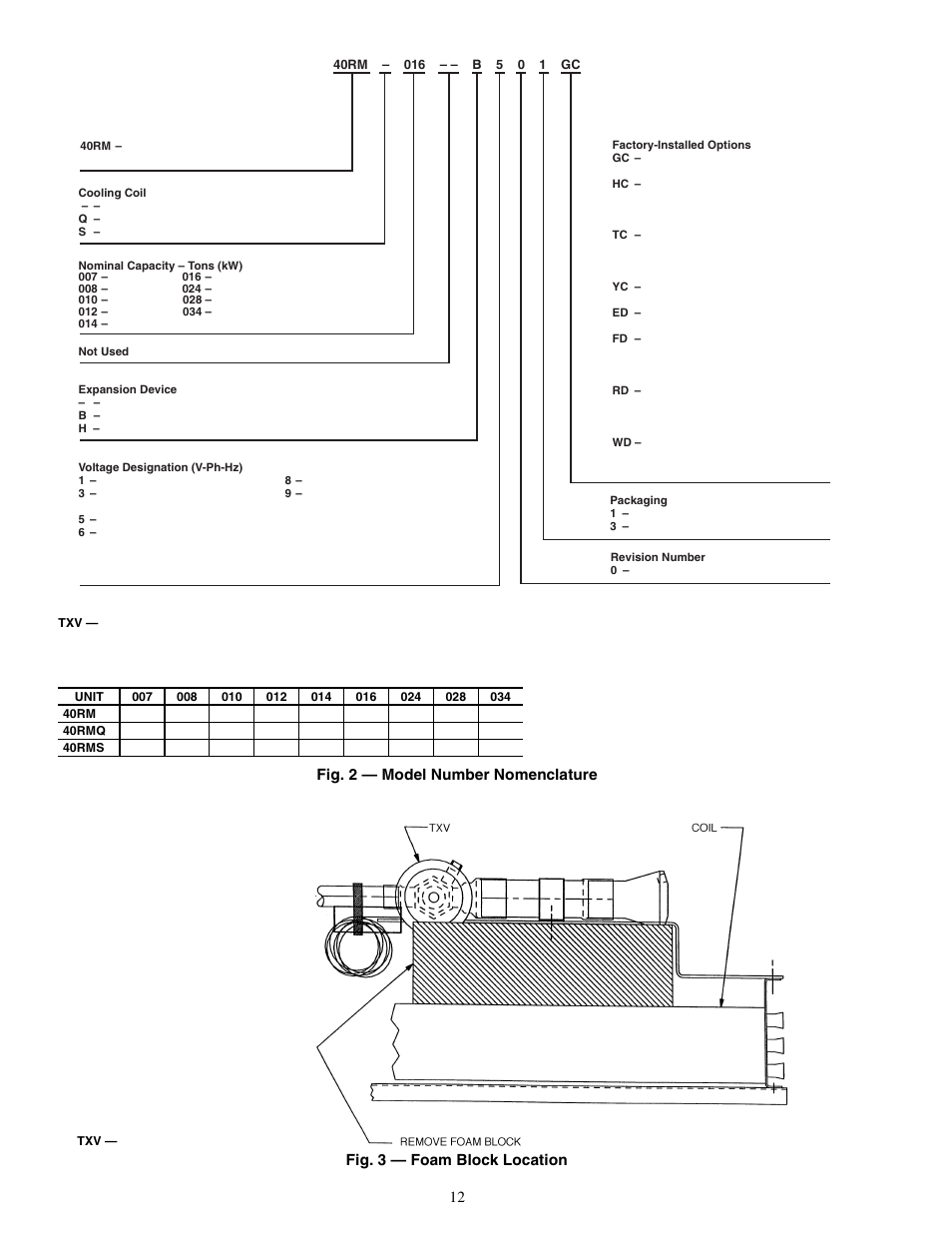 Carrier 40RMS008-034 User Manual | Page 12 / 48