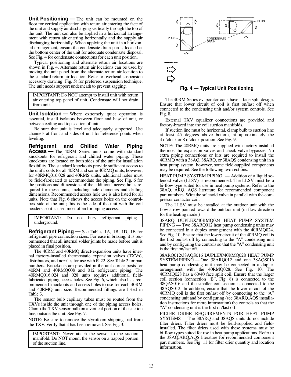 Carrier 40RMS008-034 User Manual | Page 13 / 48