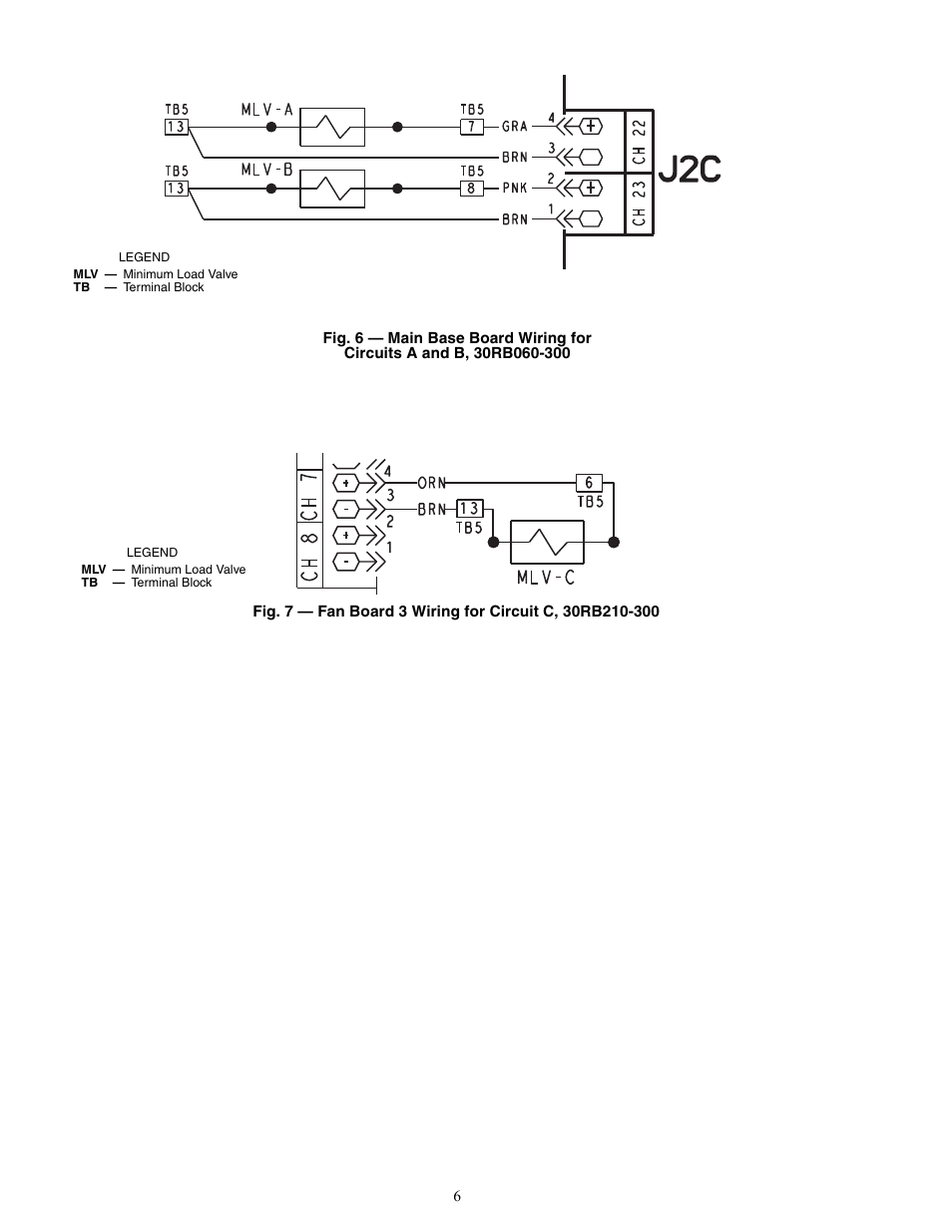 Carrier MINIMUM LOAD CONTROL ACCESSORY 30RB060-390 User Manual | Page 6 / 8