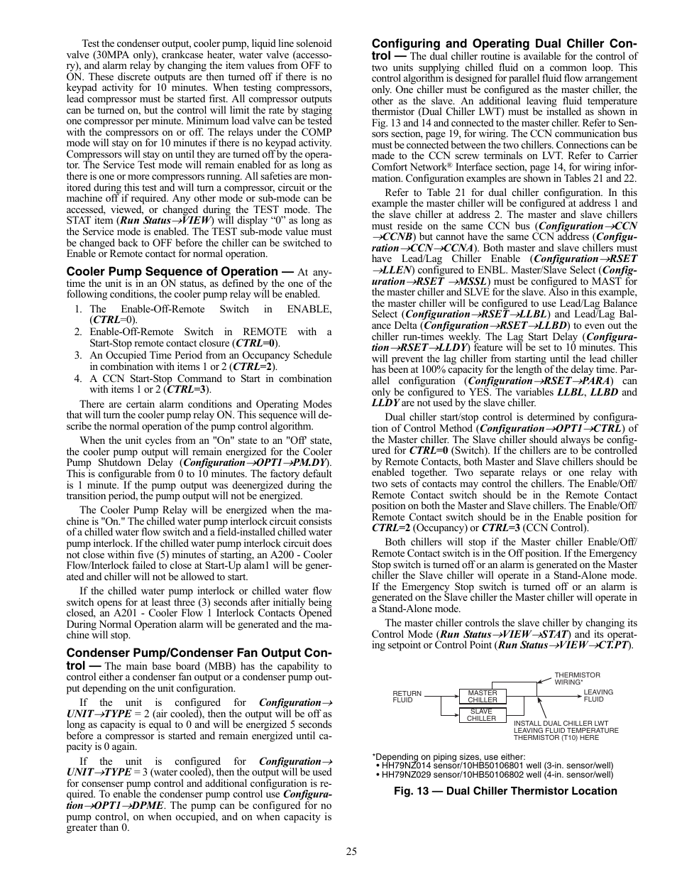 Carrier AQUASNAP MPW015-045 User Manual | Page 25 / 80