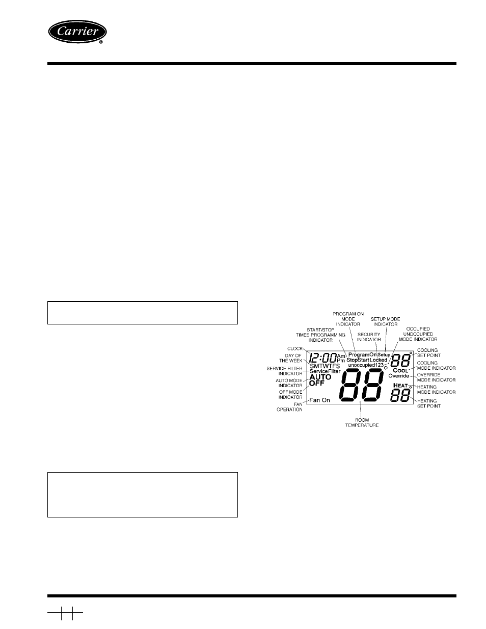 Carrier 33CS User Manual | 8 pages