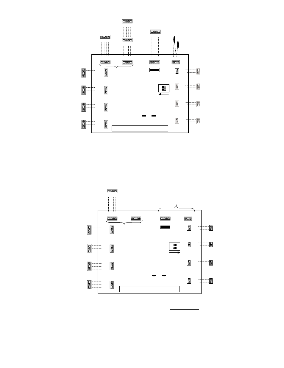 Zones 5 - 8, Zoning system wiring diagram, Zones 1 - 4 | Fig. 9 — system wiring | Carrier Infinity SYSTXCC4ZC01 User Manual | Page 6 / 8