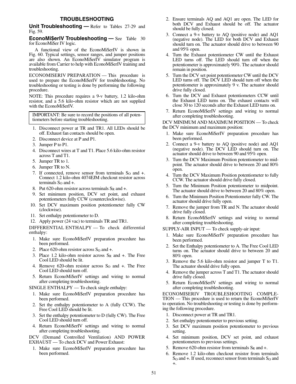 Carrier 48TM016-028 User Manual | Page 51 / 60