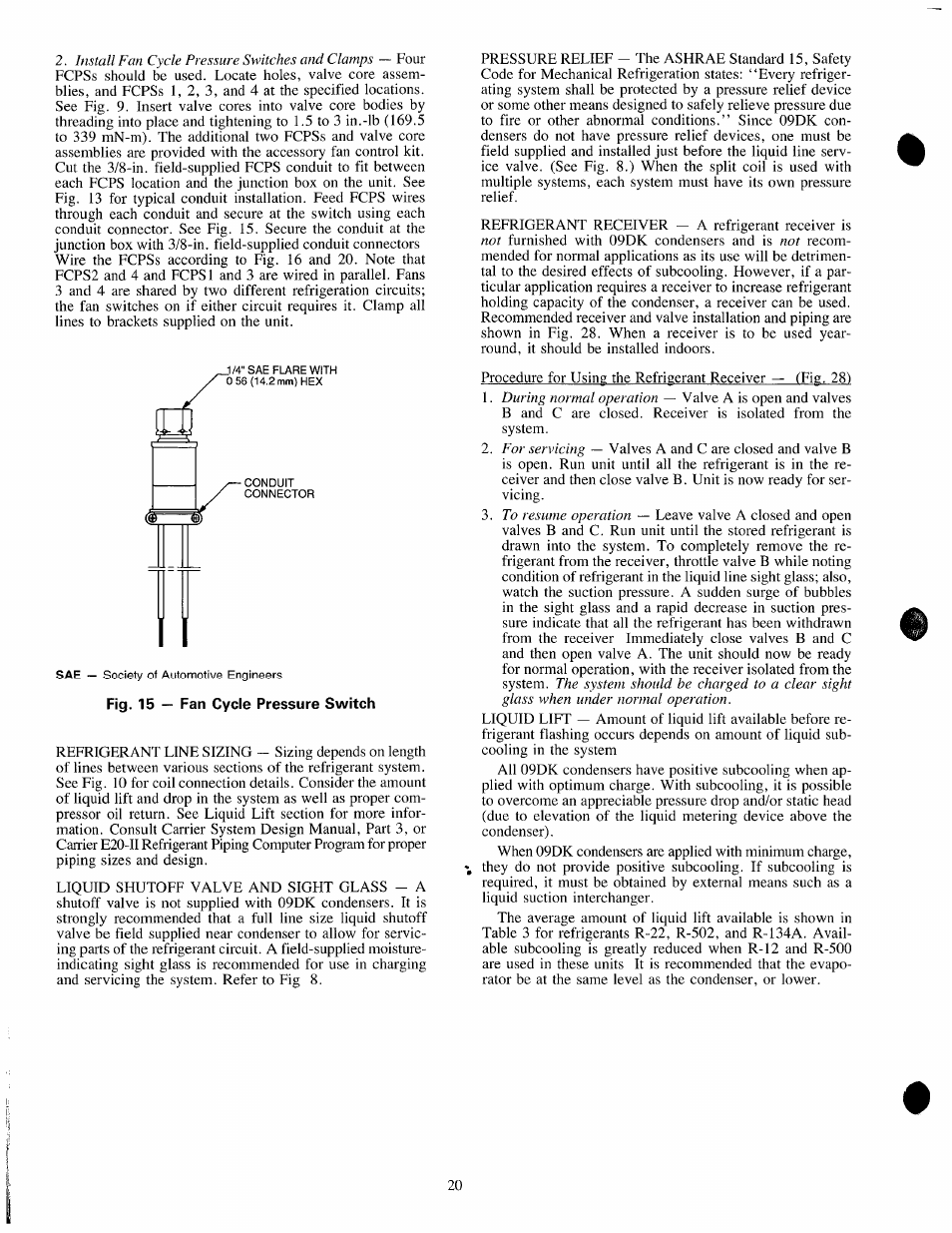 Carrier 09DK054-094 User Manual | Page 20 / 35