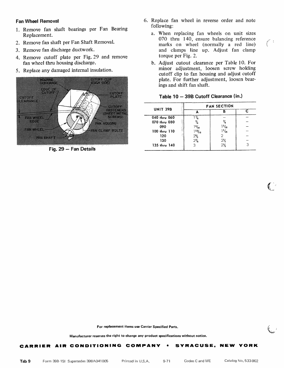 Carrier 39B User Manual | Page 24 / 24
