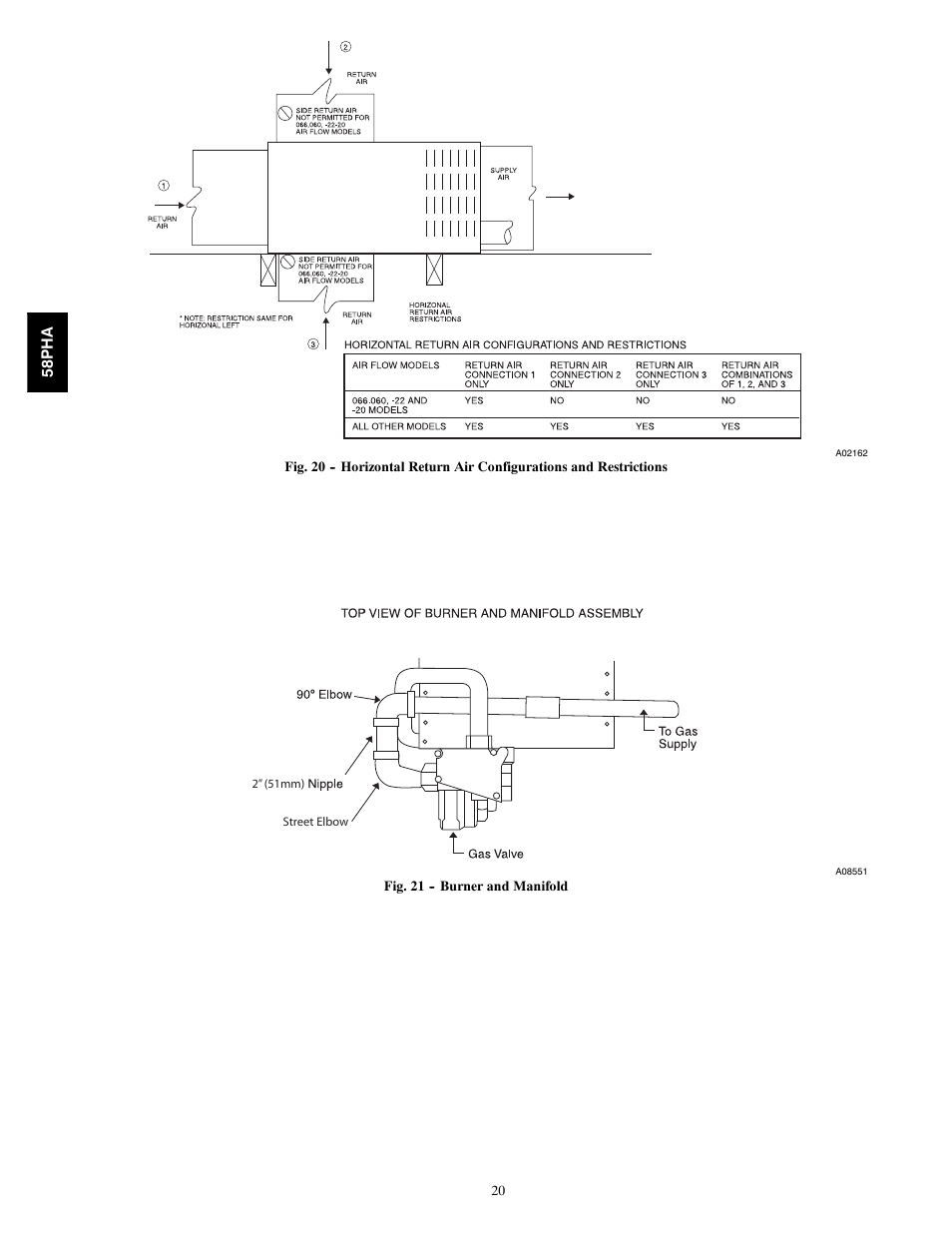 Carrier 58PHA/PHX User Manual | Page 20 / 54