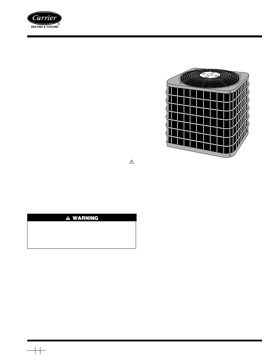 Carrier 38CMC User Manual | 8 pages