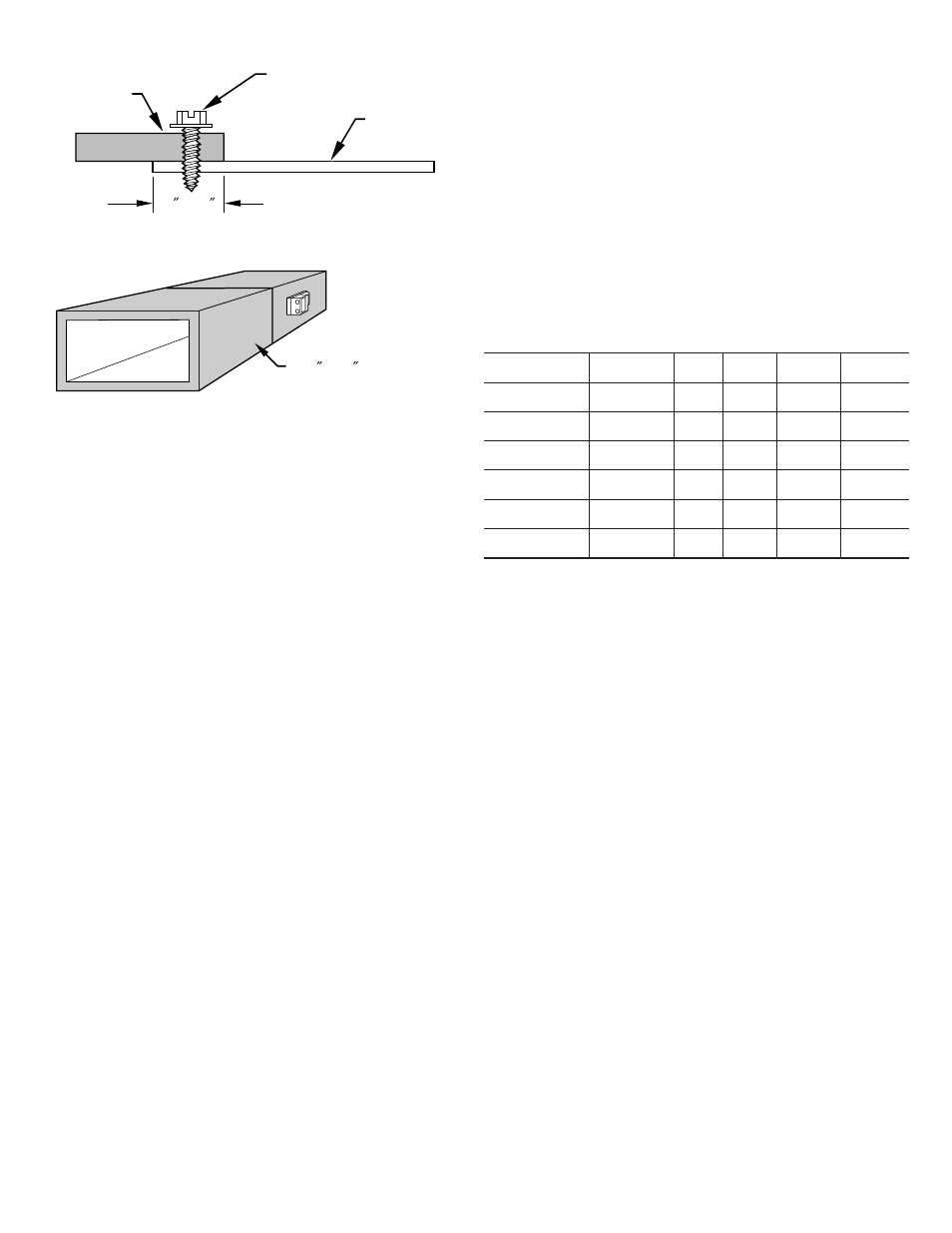 Fig. 6—rectangular fibrous glass duct work, Table 1—wiring diagram selection chart | Carrier ZONECC3Z User Manual | Page 4 / 12