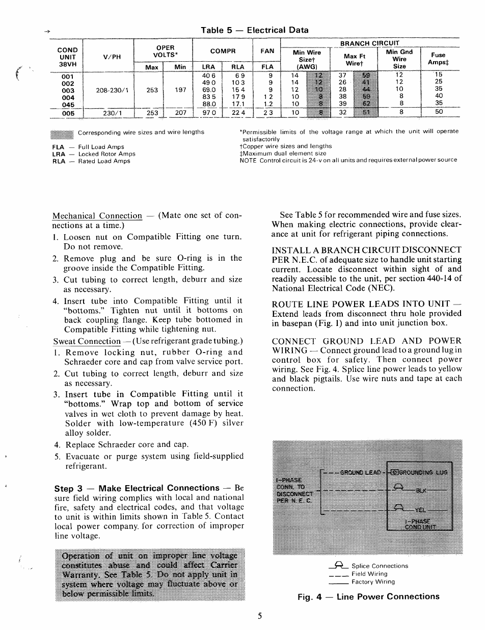 Carrier 38VH User Manual | Page 5 / 12