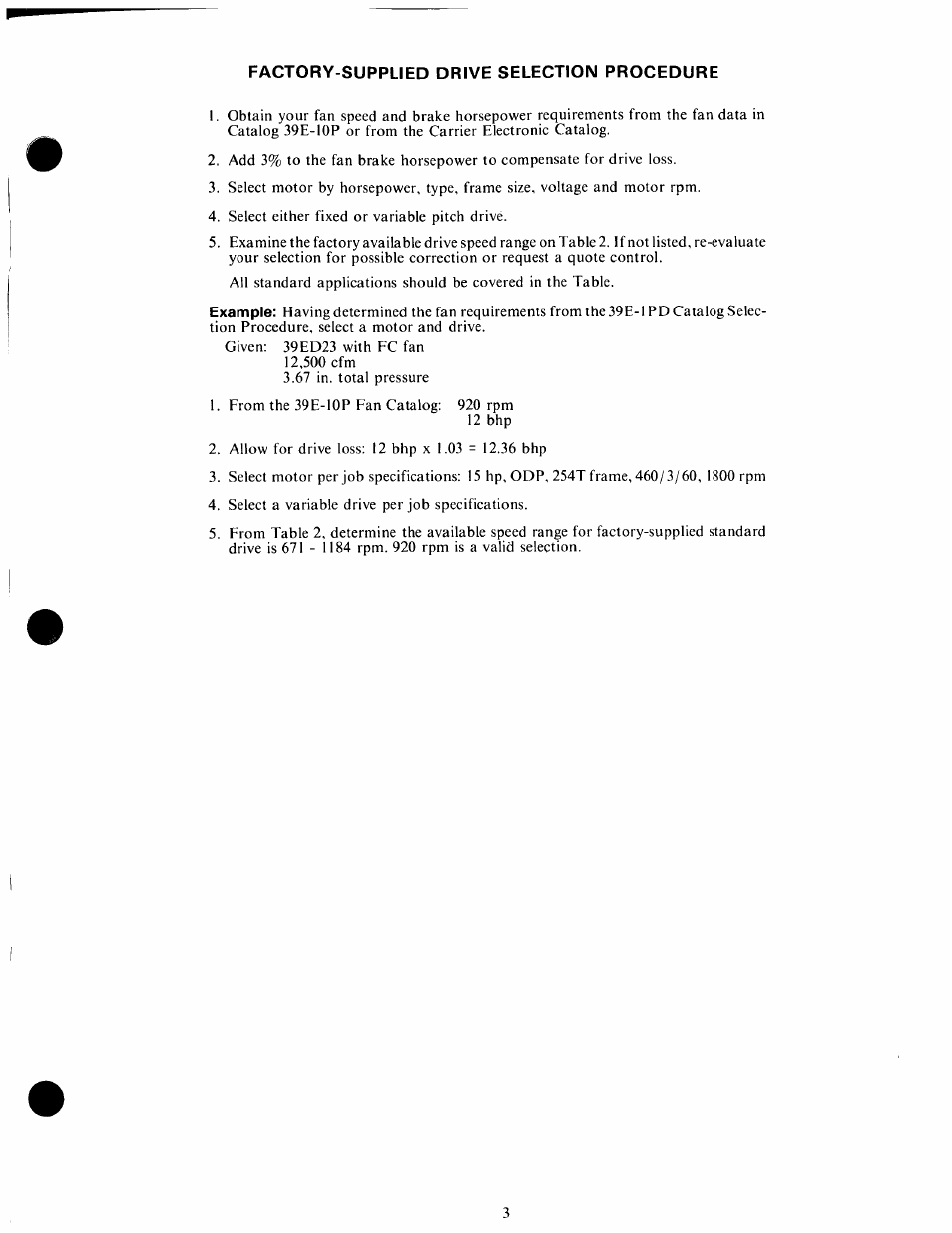 Carrier 39E/ER User Manual | Page 3 / 15