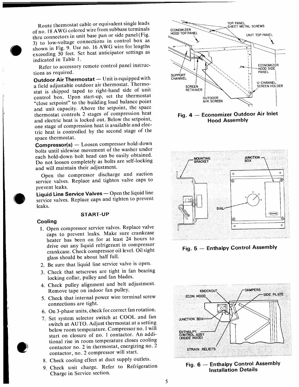Start-up | Carrier 50EQ User Manual | Page 5 / 16
