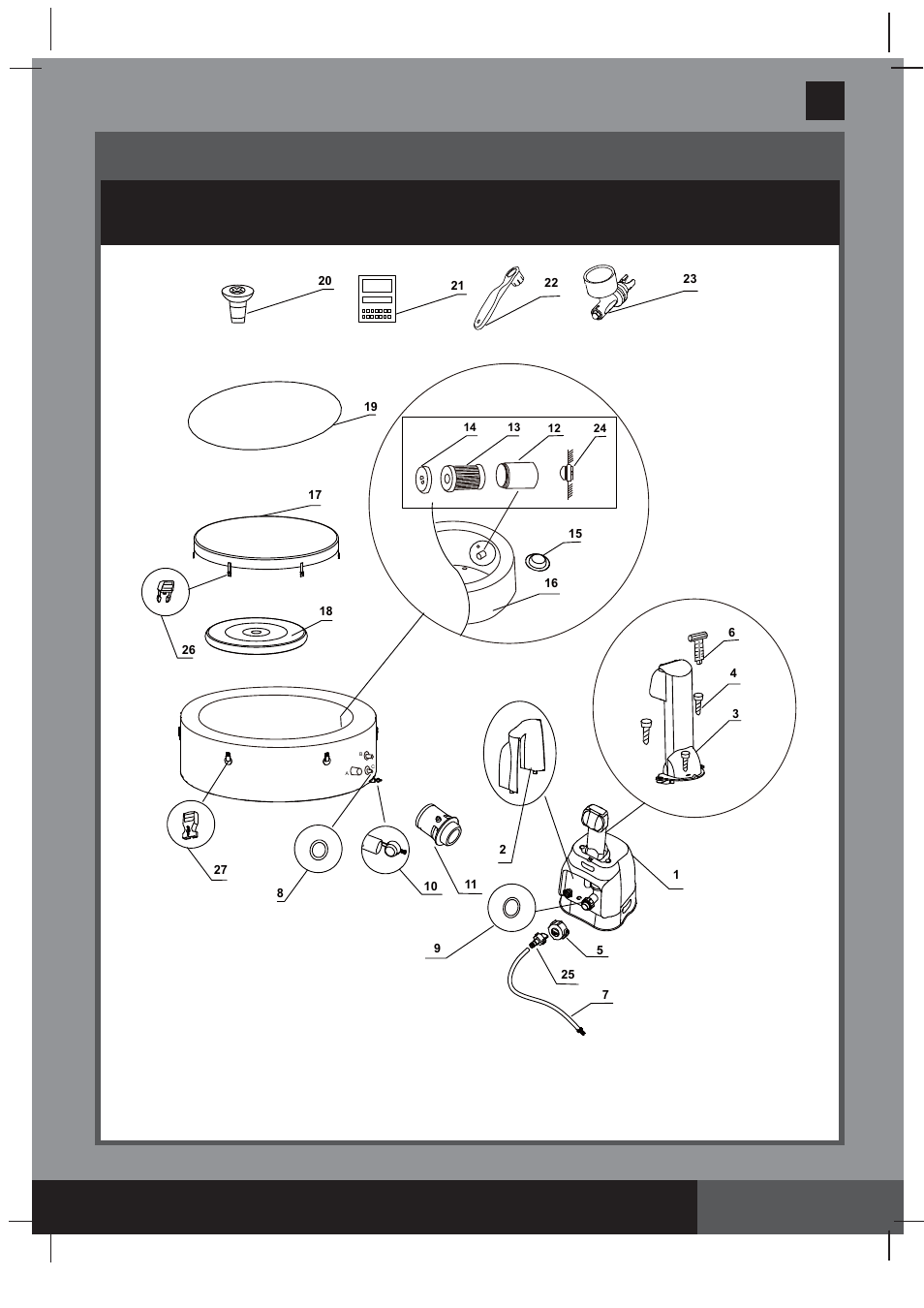 S ave these instructions, Parts, English page 5 | Intex PURESPA 77" BUBBLE MASSAGE SPA 2014 User Manual | Page 5 / 17