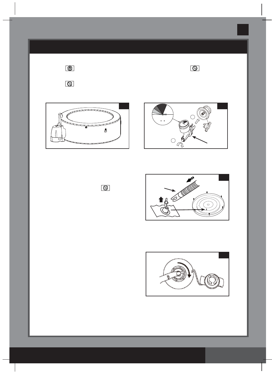 S ave these instructions, Set up (continued), English page 9 | Intex PURESPA 77" BUBBLE MASSAGE SPA 2014 User Manual | Page 9 / 17