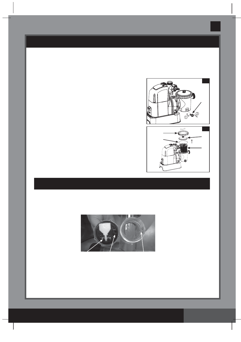 Save these instructions, Motor pre-filter cleaning and maintenance, Flow sensor cleaning | Intex CS20110 2014 User Manual | Page 25 / 35