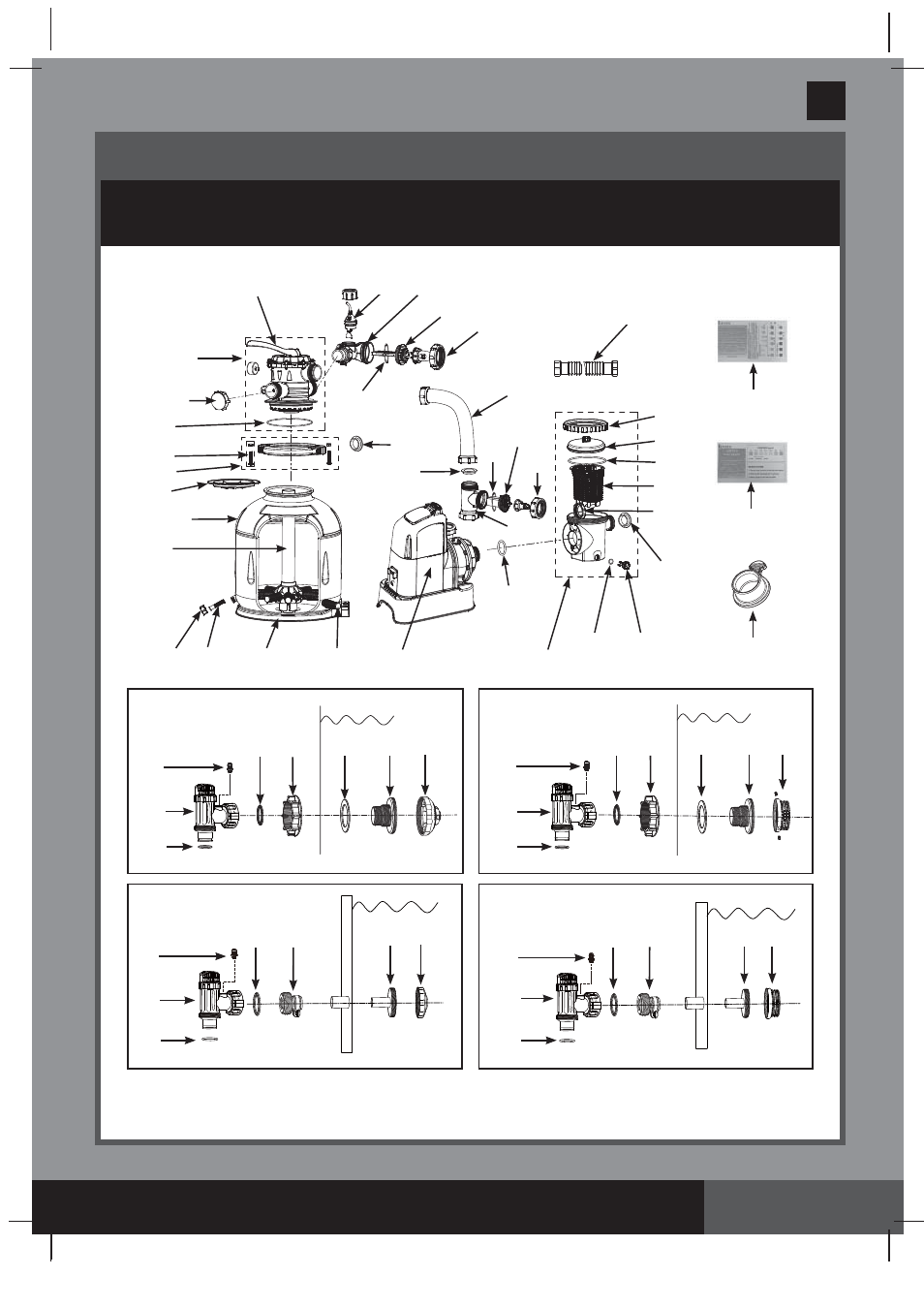 Save these instructions, Parts reference | Intex CS20110 2014 User Manual | Page 4 / 35