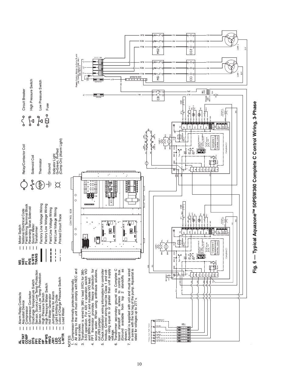 Carrier AQUAZONE 50PSW036-360 User Manual | Page 10 / 24