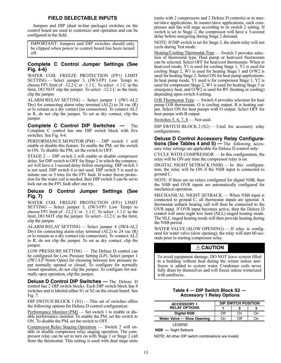 Carrier AQUAZONE 50PSW036-360 User Manual | Page 13 / 24