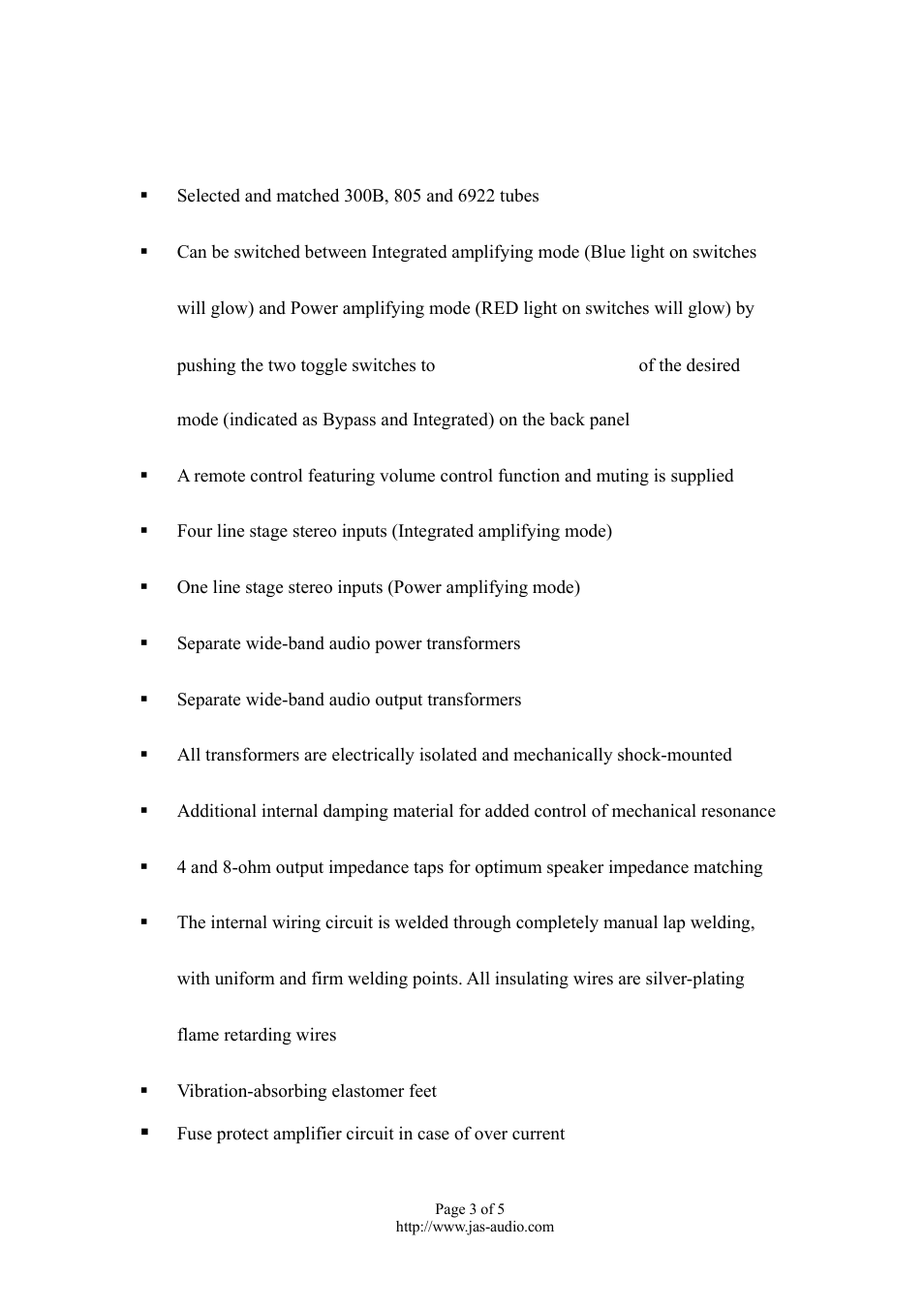 The same direction | Jas-Audio ARRAY 2.1 SE User Manual | Page 3 / 5